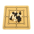 thumbnail image 2 of Miangastore 1 Set Portable Nine Mens Morris Board Game Set for Family Entertainment Traditional Tabletop Fun and Gathering Chessboard Fun for All Ages, 2 of 9