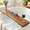 Acacia-35"W x 9"D x 2.4"H, variant on Adjustable Wood Bathtub Tray 39" L With Handles