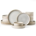 thumbnail image 1 of Juego de vajilla Famiware Star Service 4 (16 piezas) Cappuccino White, 1 of 9