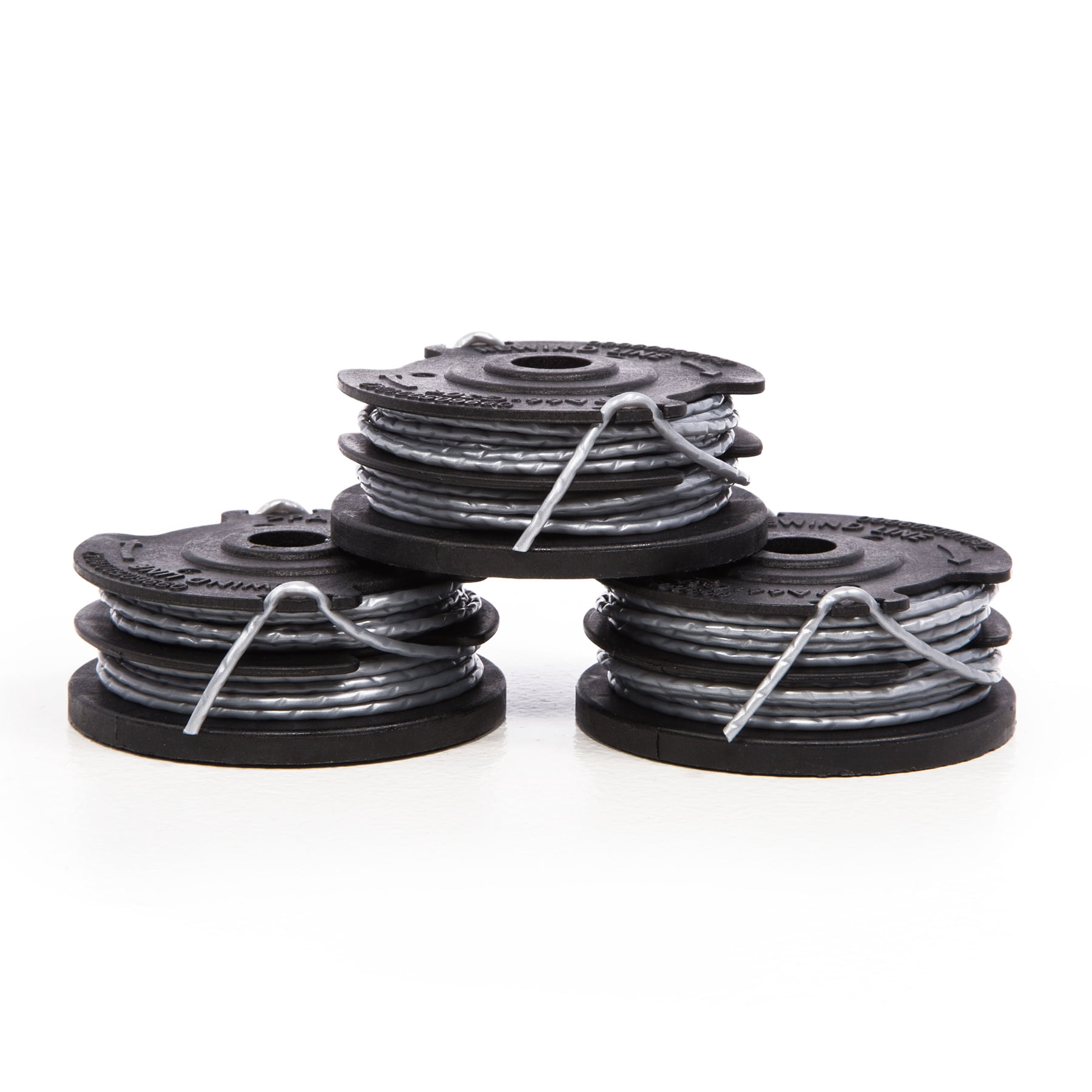 Greenworks .065-Inch Dual Line String Trimmer Replacement Spool 3-Pack 2900719