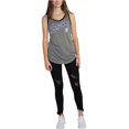 thumbnail image 2 of Indy 500 Womens 2-tone Racerback Tank Top, Grey, Small, 2 of 5