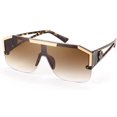 thumbnail image 1 of Gafas de sol cuadradas con parte superior plana y protección de una pieza sin marco, 1 of 3