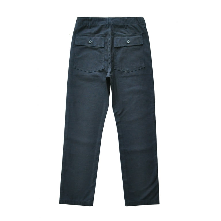 Saucezhan OG107 Fatigue Pants for U.S. Army Vietnam War Men's Baker Pants  Satin Cotton Regular Fit 