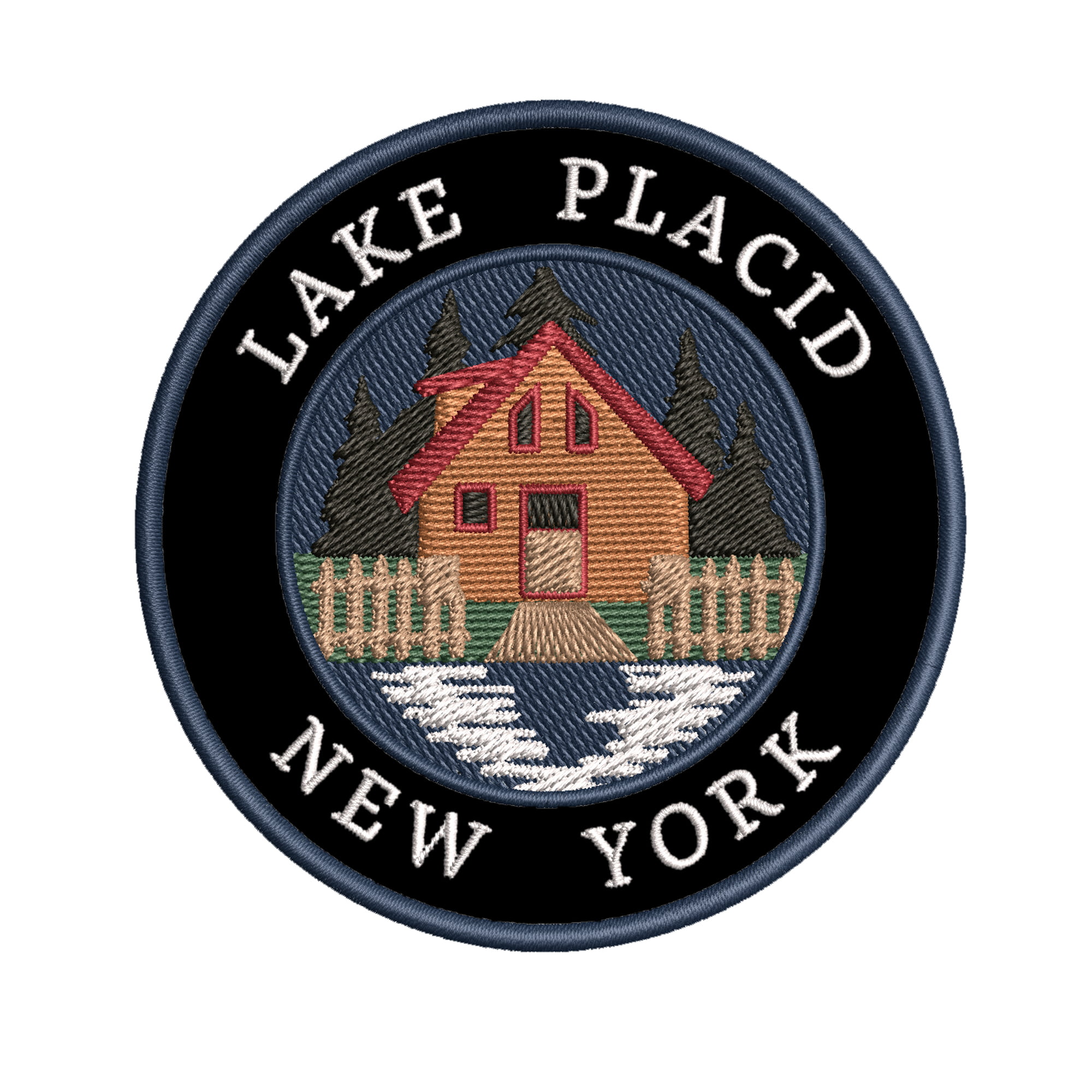 Lake Placid NY Souvenir Olympics Patch 
