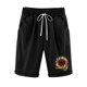 thumbnail image 5 of Mujeres Pantalones Cortos Casual Estampado Elástico de la Cintura Medio Pantalones Cortos, Casual con Bolsillos para el Uso Diario, 5 of 6