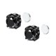 thumbnail image 1 of 2 pares de pendientes magnéticos, pendientes de imitación de botón, pendientes de clip sin perforación, SetScvvd, 1 of 4