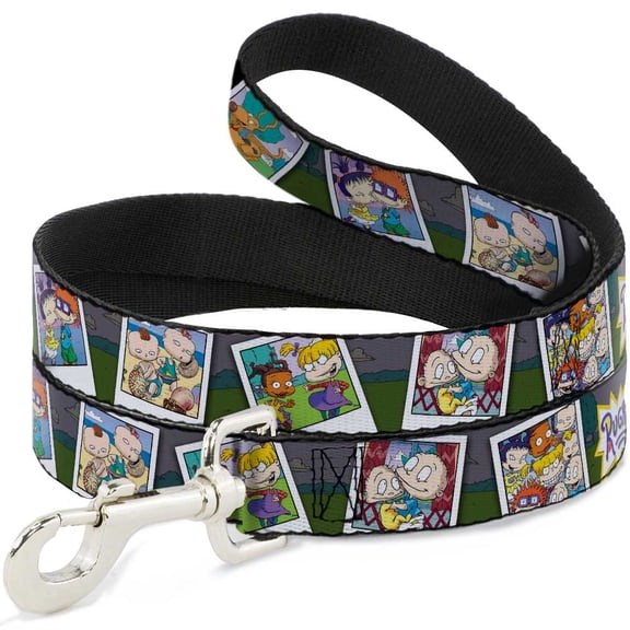 Nickelodeon Pet Leash, Dog Leash, Rugrats Character Snapshots, 4 Feet Long 0.5 Inch Wide