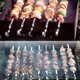 thumbnail image 2 of Juego de 10 brochetas de acero inoxidable de primera calidad para barbacoa: palitos de kebab planos para asar a la parrilla de forma segura y sencilla, 2 of 5