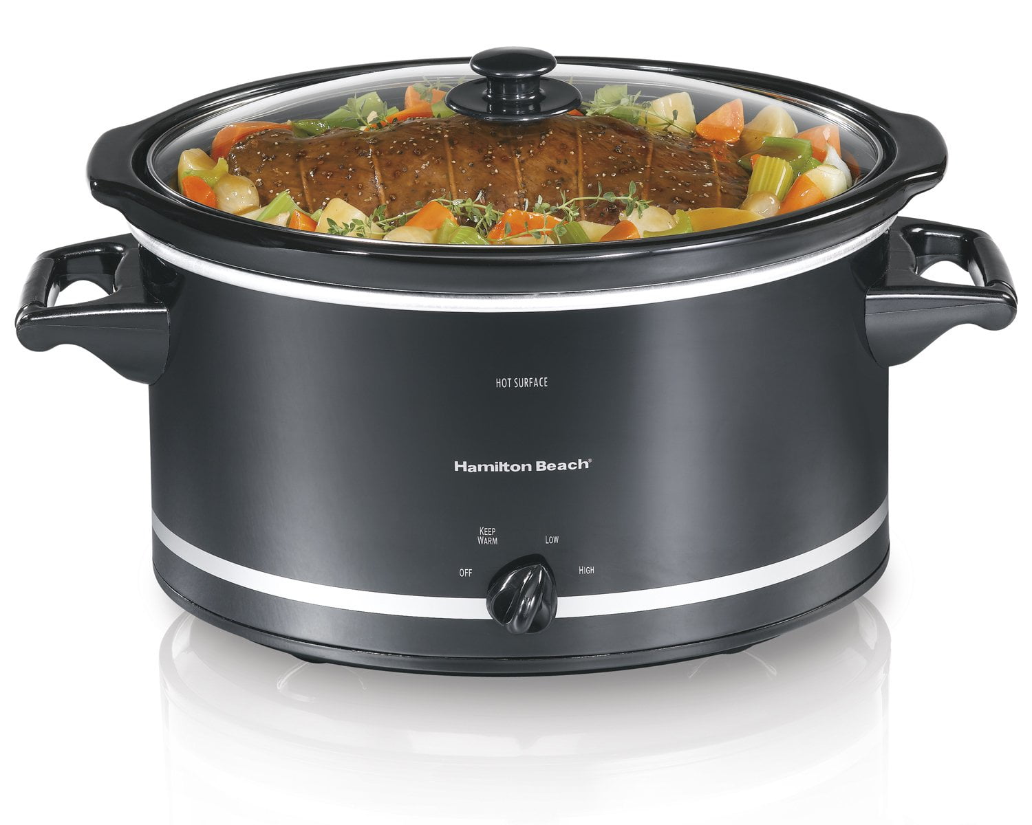 Hamilton Beach® 4-quart Oval Slow Cooker, 1 ct - Fry's Food Stores