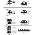 thumbnail image 5 of Cable Clips, 16 Pack Black Adhesive Cord Holders, Multi-Purpose Cable Cord Organizer Clips for Home and Office, Desk Self-Adhesive Cord Wire Holders, 5 of 9