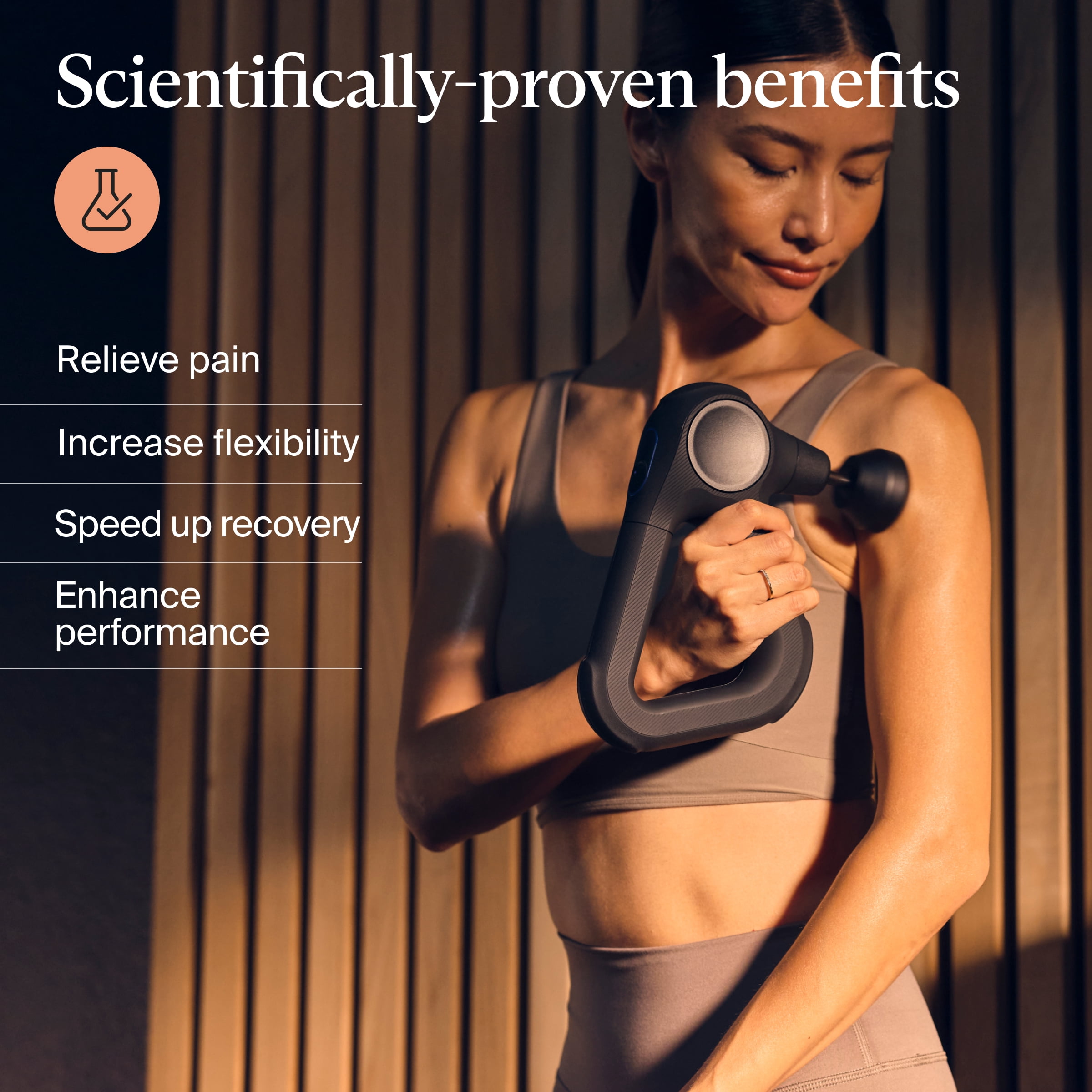 Theragun Prime 6th Generation Deep Tissue Massage Gun by Therabody for Reliable Recovery & Pain Relief