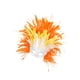 thumbnail image 4 of Tocado de plumas, accesorio de disfraz para carnaval, espectáculos escénicos Naranja, 4 of 9