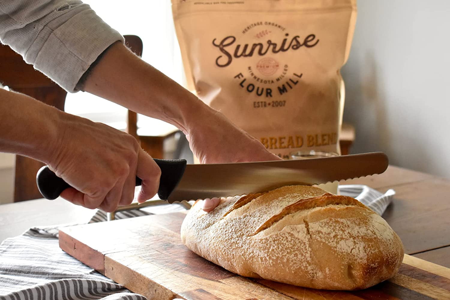 Sunrise Flour Mill | Lame Bread Scoring Tool w/ Blades & Leather Cover
