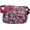 Multicolored Map, variant on Nylon Crossboby Bag for Women - Waterproof Zipper Multi-pocket Travel Shoulder Bag Purse Wallet (Black)