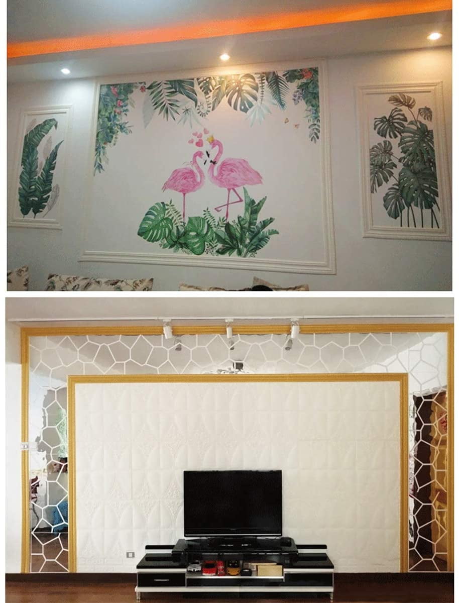 Flexible Molding Trim Self Adhesive Diamond Painting Frame Edge Decoration  PVC Wall Lines Wallpaper Border for Cabinet Edge