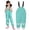 Blue, variant on RTKFRFLM Kids Breathable Rain Bibs Waterproof Outdoor One-Piece Rainwear for Children Blue 104