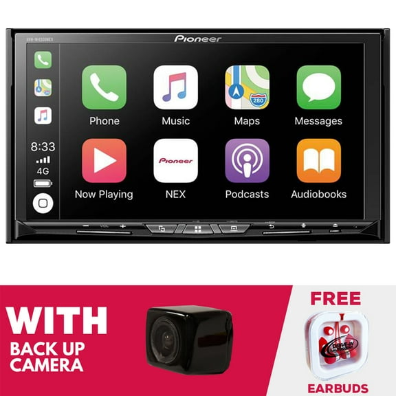 New Pioneer AVH-W4500NEX DVD Receiver with free backup camera