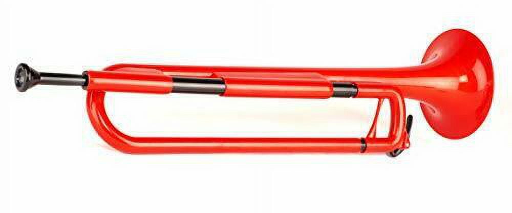 pBugle Plastic Bb Bugle Red