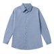 thumbnail image 1 of Camisas Y s Camisa de manga larga holgada de color sólido para hombre Camisa informal de moda de talla grande (Blue, XXL), 1 of 4