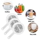 thumbnail image 2 of Food Filter 3 Pcs 100/200/400 Mesh, Kitchen Ultra Fine Mesh Strainer 15cm Diameter, Ultra-fine Mesh Strainer, Slag Hao, 2 of 5
