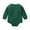 Green, variant on Ulanda Newborn Baby Girl Boy Sweater Knit Oversized Pullover Sweatshirt Romper (Brown, 3-6 Months)