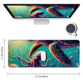 thumbnail image 2 of Large Mouse Pad Mousepad with Wrist Support Rubber Computer Keyboard Mat for Desk Laptop Non-Slip Full Deskmat Protector Waterproof Writing Pad Office Home, 2 of 6