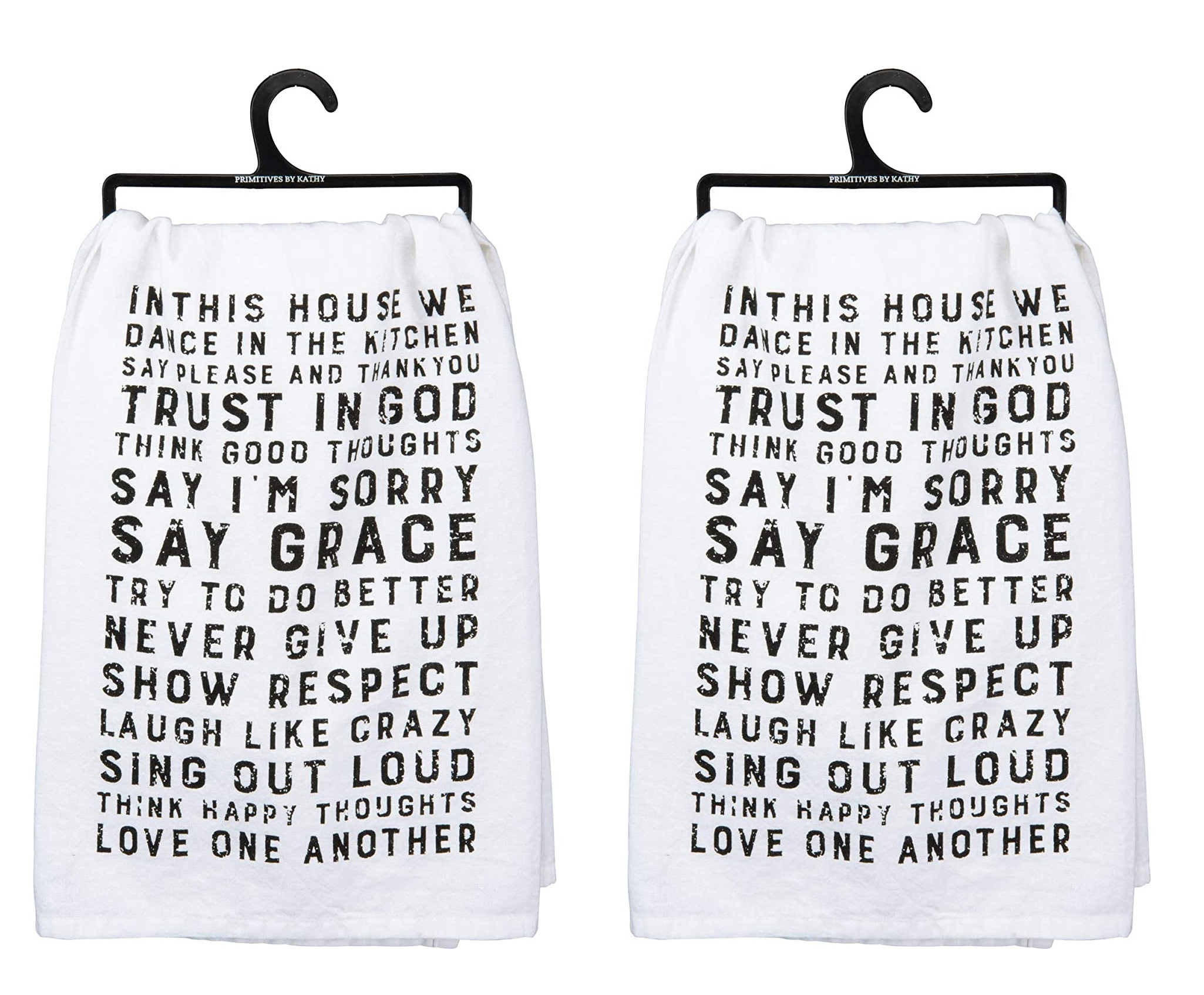 In This Kitchen We Dance Dishtowel