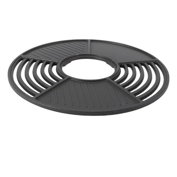 Parrilla Para Parrilla, Placa Para Parrilla De Hierro Fundido Resistente Para Reuniones