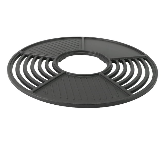 Rejilla Para Parrilla, Placa De Parrilla Con Revestimiento De Esmalte Antiadherente Resistente A Altas Temperaturas Para Reunión