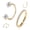 Gold CZ, variant on 2Pcs Nose Rings Hoop Seamless Septum Jewelry G23 Titanium Horseshoe Ring 20G Circular Barbell Lip Piercing Jewelry Internally Threaded Ear Piercings