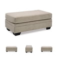 thumbnail image 5 of Signature Design by Ashley Stonemeade Upholstered Ottoman, Taupe, 5 of 8