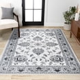 thumbnail image 4 of JONATHAN Y MODERN PERSIAN 4 x 6 Area Rug, Cherie French Cottage - Cream/Light Gray, MDP505F-4, 4 of 9
