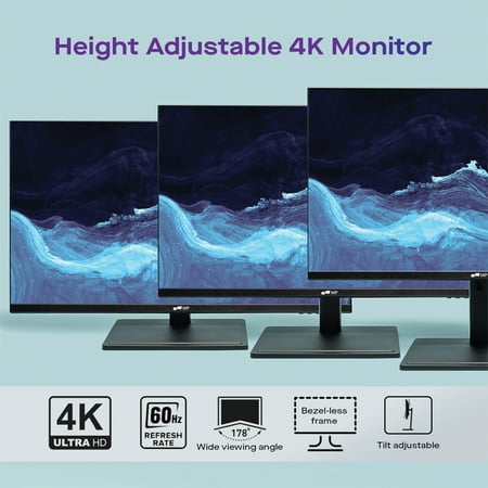 Mobile Pixels - 28-In. 4K UHD LCD Monitor - Black