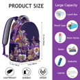 thumbnail image 6 of Retro Paisley Print Backpack – Unique Paisley Gift for Teens & Adults, Durable School Bag for University, Fashionable Laptop Backpack for Work, 6 of 6