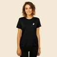 thumbnail image 3 of Dalix Heartly Ghost Embroidered Soft Cotton Short Sleeve T Shirt Womens in Black 2XL XX-Large, 3 of 5