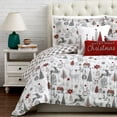 thumbnail image 6 of Southshore Fine Living, Inc. Christmas Comforter Set Twin Size, Christmas Tree & Reindeer, 6 of 8