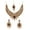 Black, variant on Sunsoul by Touchstone Indian Bollywood Charming Studded Diamond Look Filigree Yellow Rhinestones Faux Pearls Hangings Bridal Designer Jewelry Hasli Necklace Set In Antique Gold Tone For Women.