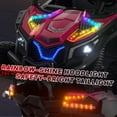 thumbnail image 5 of TOYBSNR 24 Volt 2-Seater Ride on Toys with Remote Control 4WD XXXL Electric Car for Big Kids Ages 3-14, Ride on Cars UTV with 15" EVA Tires, Rainbow LED Lights Bluetooth Music Spring Suspension Pink, 5 of 10