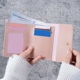 thumbnail image 4 of Kcolen Slim Tri-Fold Purse for Women Multifunctional Minimalist Card Wallet with Secure Zipper Compartment, 4 of 7