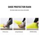 thumbnail image 2 of Cubierta de zapatos antideslizante impermeable reutilizable Bota de lluvia para exteriores de silicona (Amarillo L), 2 of 6