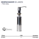 thumbnail image 4 of Despachador de Jabón Líquido para Fregador Alfa Acero Inox, 4 of 5