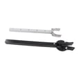 thumbnail image 1 of Adjustable Transom Protector, S Hook Rubber Rope Boat Transom Saver 23-35 Inch  for 100 Horsepower for Trailer Mount, 1 of 7