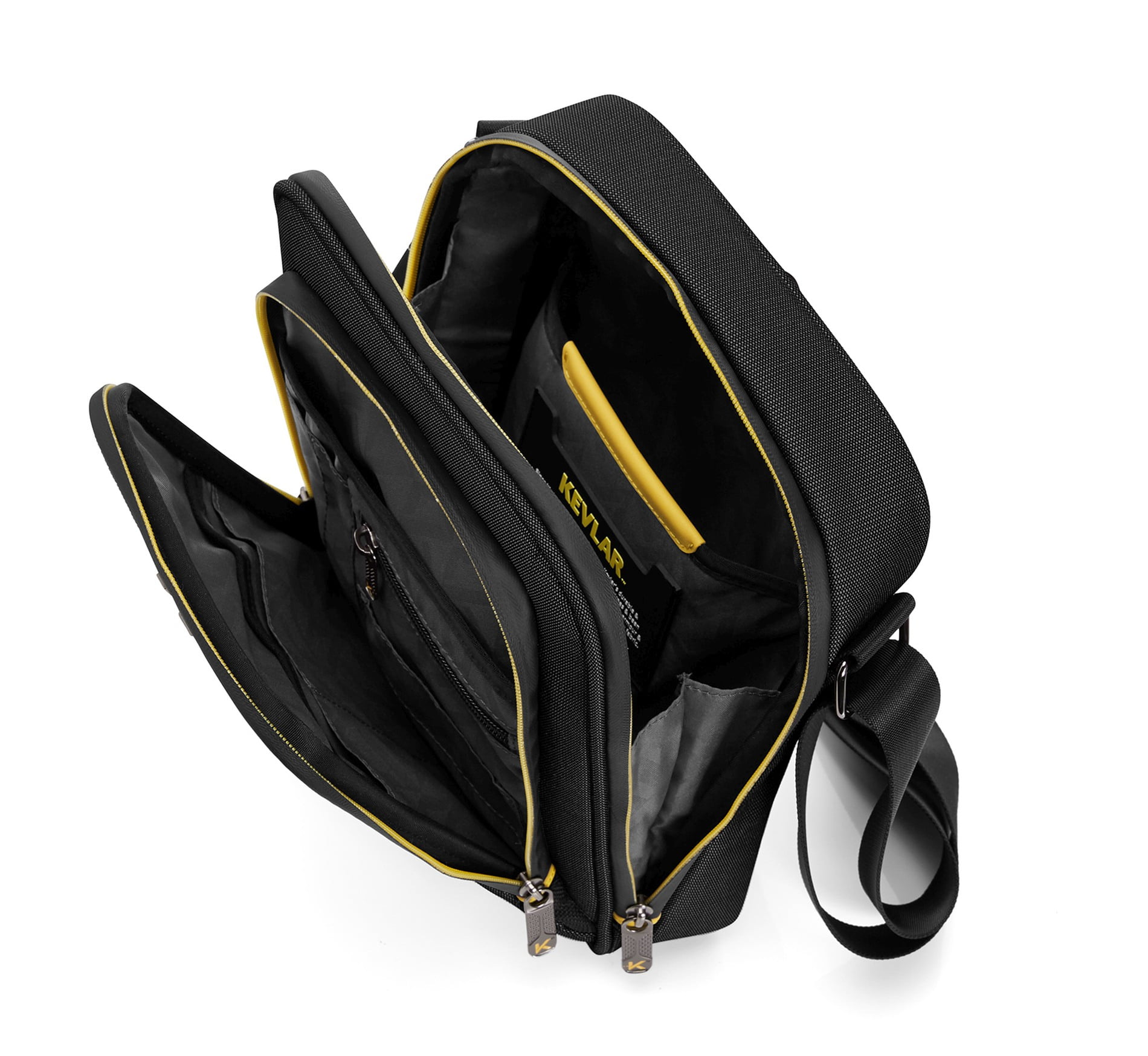 Stealth Grey Kevlar by DuPont Odyssey Cross Body