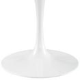 thumbnail image 4 of Hawthorne Collections Wood White Dining Table Round Chip Resistant 54" Unassembled, 4 of 4