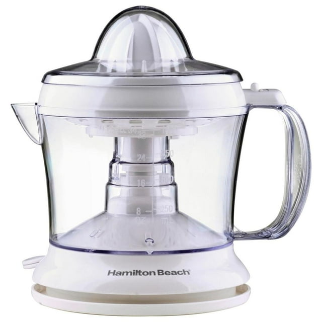 Exprimidor Hamilton Beach Capacidad para 1 litro de jugo blanco mod. 66334