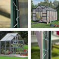 thumbnail image 2 of 50pcs Stainless Steel Greenhouse W Clips Wire Glazing Glass Frame Fixing, 2 of 5