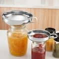 thumbnail image 4 of Stainless Steel Canning Funnel with Strainer for Wide and Regular Mason Jars,, 4 of 9