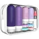 thumbnail image 1 of Contenedor de viaje de silicona, paquete de 18 botellas de cosméticos de viaje Contenedor de viaje de silicona, paquete de 18 botellas de cosméticos de viaje botella de viaje, 1 of 1