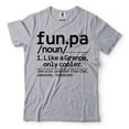 thumbnail image 5 of Mens Funny T-shirt Funpa Shirt Funny Grandpa Tee Awesome Handsome Grandpa Shirt Gift For Grandpa (Small Navy Blue), 5 of 6