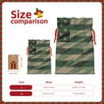 thumbnail image 3 of Fuzoiu Jungle Green Camo USA Flag Print Christmas Gift Bag,Burlap Gift Bag with Drawstring Closure & Hang Tag,Perfect for Holidays, Birthdays, and Special Occasions-Medium, 3 of 7